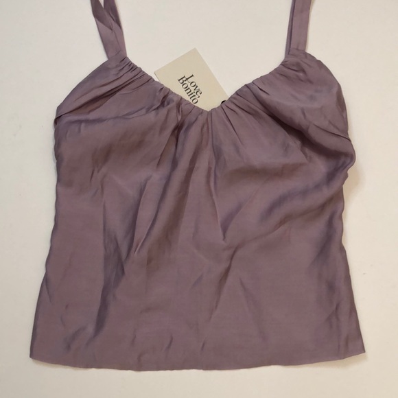 Love, Bonita Viva Bustier Ruched Top in Orchid, size 6 - Picture 5 of 13